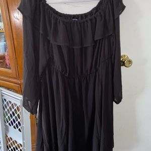 🌴NWOT - Torrid Sheer Long Sleeve Dress Size 1